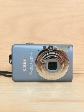 Canon PowerShot SD1200 IS Digital Camera Dark Grey 10MP Tested